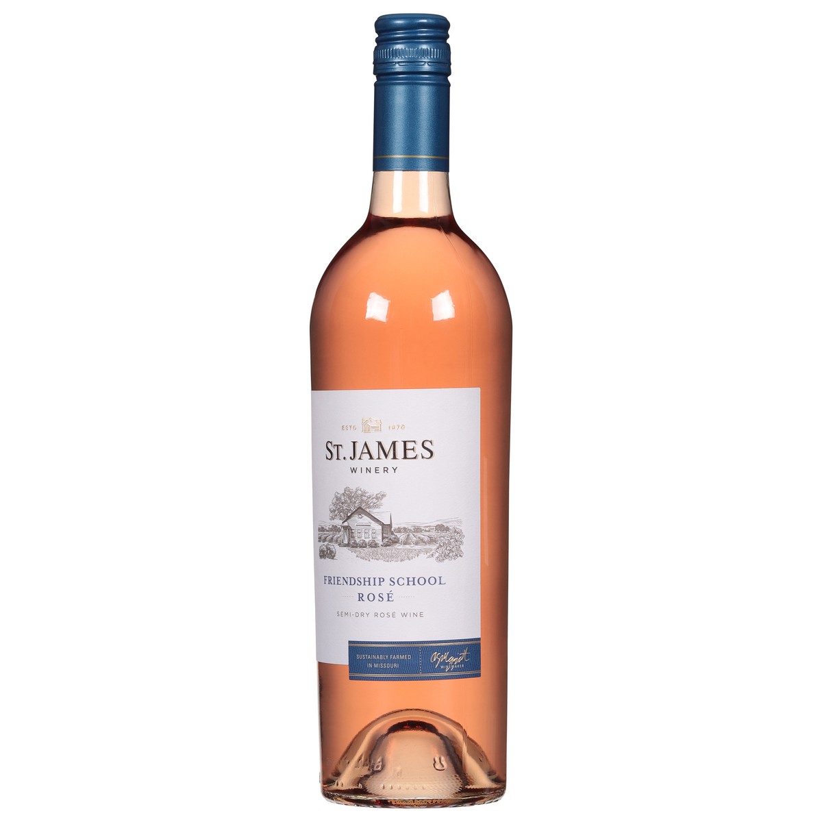 slide 4 of 10, St. James Winery Friendship School Rose 750 ml, 750 ml