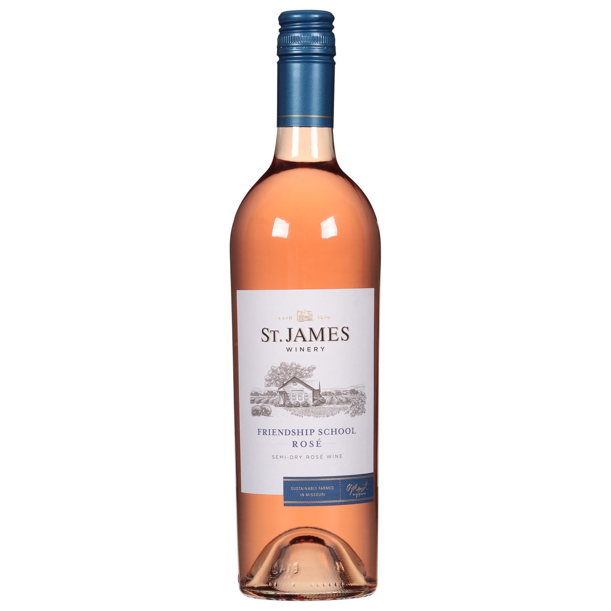 slide 1 of 10, St. James Winery Friendship School Rose 750 ml, 750 ml