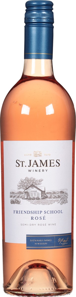 slide 3 of 10, St. James Winery Friendship School Rose 750 ml, 750 ml