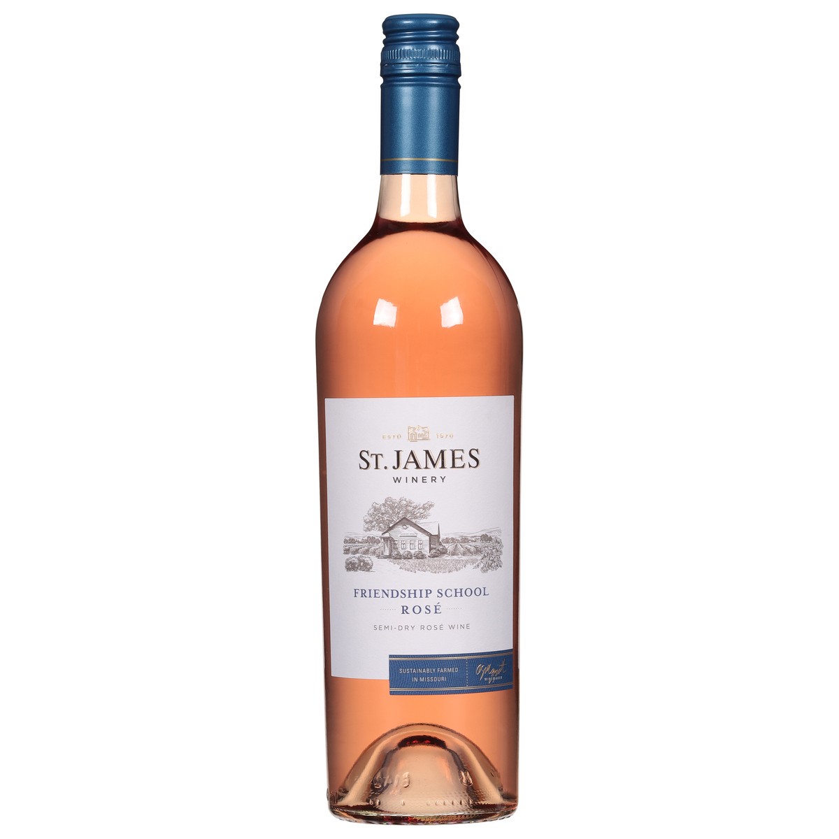 slide 10 of 10, St. James Winery Friendship School Rose 750 ml, 750 ml