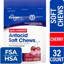 Kroger Ultra Strength Cherry Antacid Soft Chews