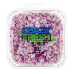 Crazy Fresh Diced Red Onion