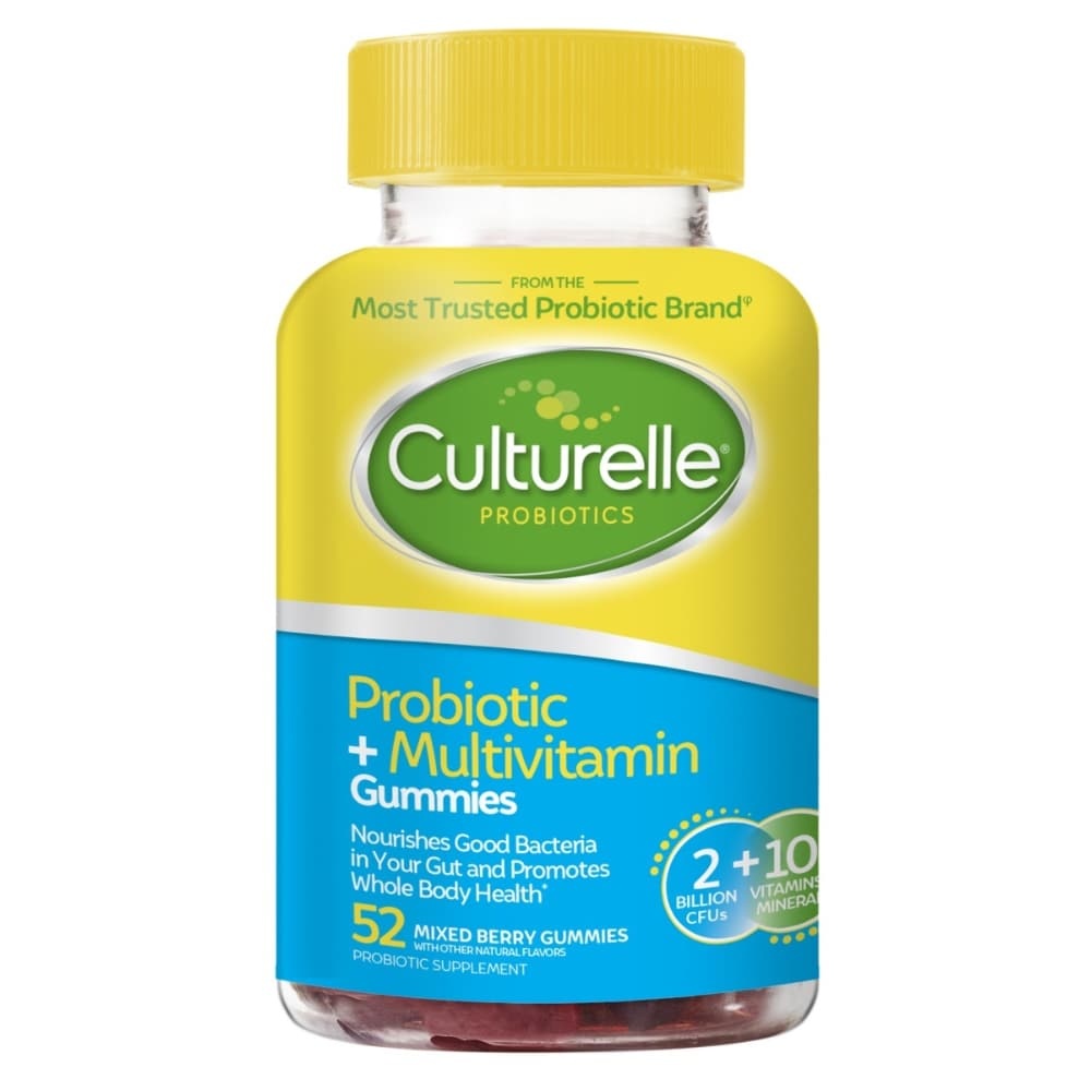 slide 1 of 1, Culturelle Probiotic Multi Gummy, 52 ct