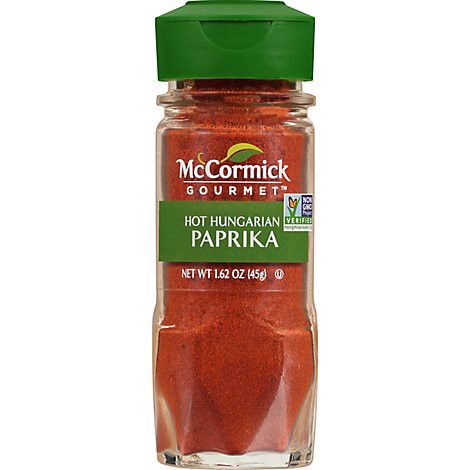slide 1 of 1, Mccormick Gourmet All Natural Hot Hungarian Paprika - 1.62 Oz, 1.62 oz