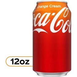 Coca-Cola Orange Cream Can, 12 fl oz