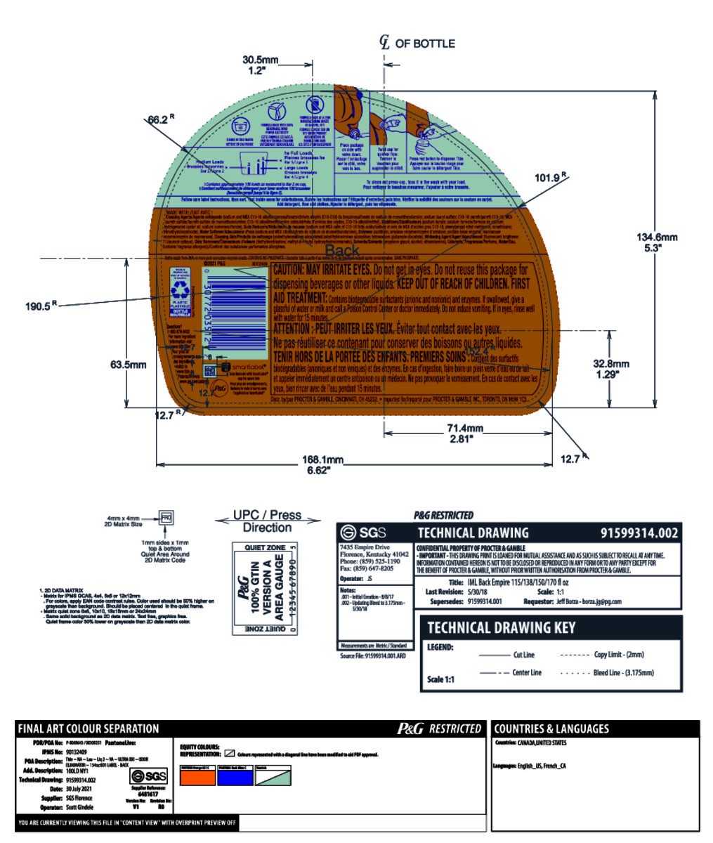 slide 2 of 7, Tide Ultra OXI with Odor Eliminators Liquid Laundry Detergent, 154 oz., 154 fl oz
