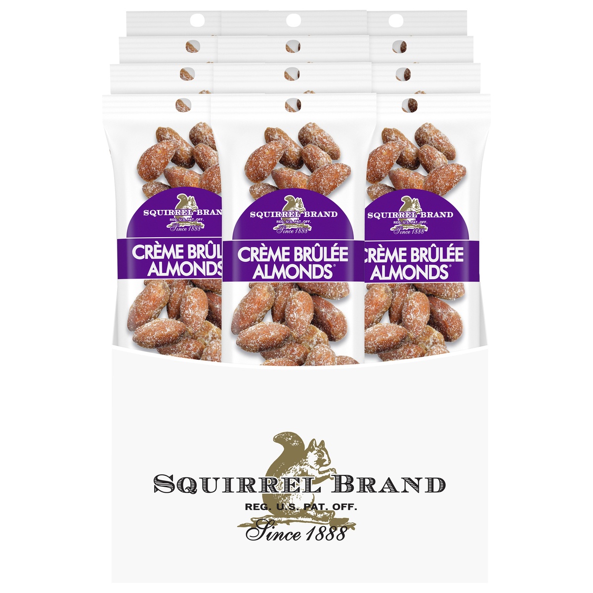 slide 1 of 1, Squirrel Brand Creme Brulee Almonds, 1.5 oz