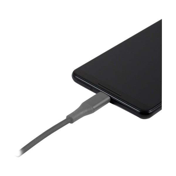 slide 2 of 3, Ativa Braided Usb Type-C Charge And Sync Cable, 6', Black, 47235, 1 ct