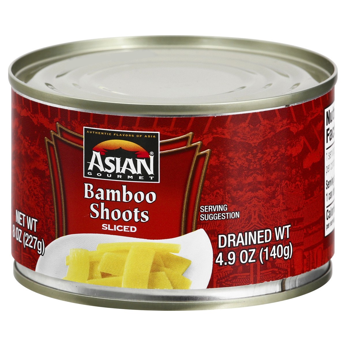 slide 8 of 13, Asian Gourmet Sliced Bamboo Shoots, 5 oz