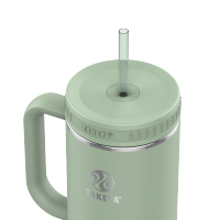 slide 7 of 9, Takeya FixedHandleTumbler Matcha, 40 oz