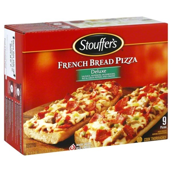 slide 1 of 1, Stouffer's Pepperoni Pizza, 9 ct