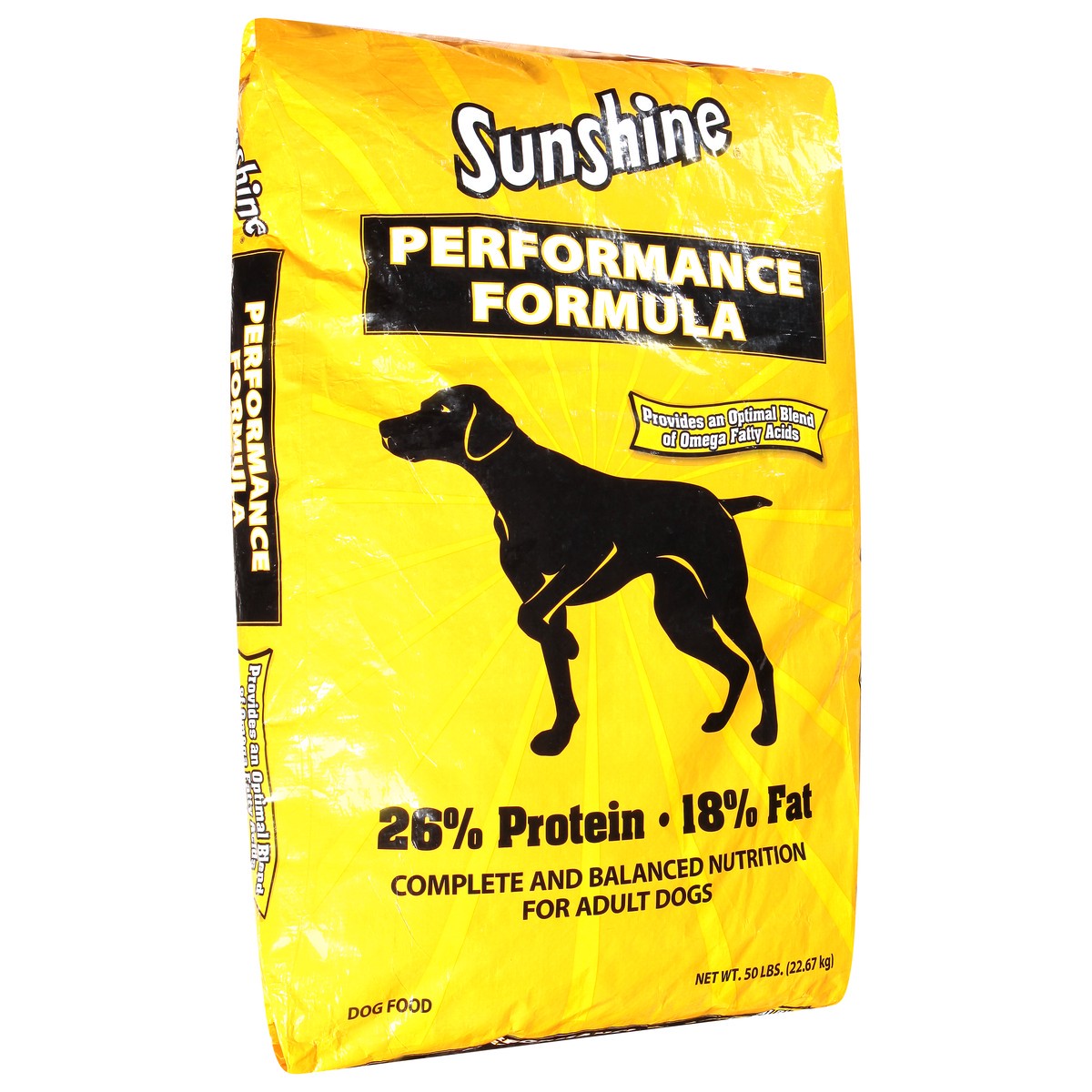 slide 2 of 10, Sunshine Dog Food Performance, 50 lb