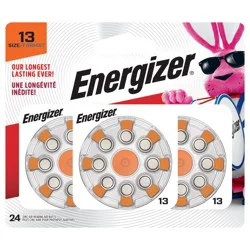 Energizer EZ TURN & LOCK Size 13 24-Pack