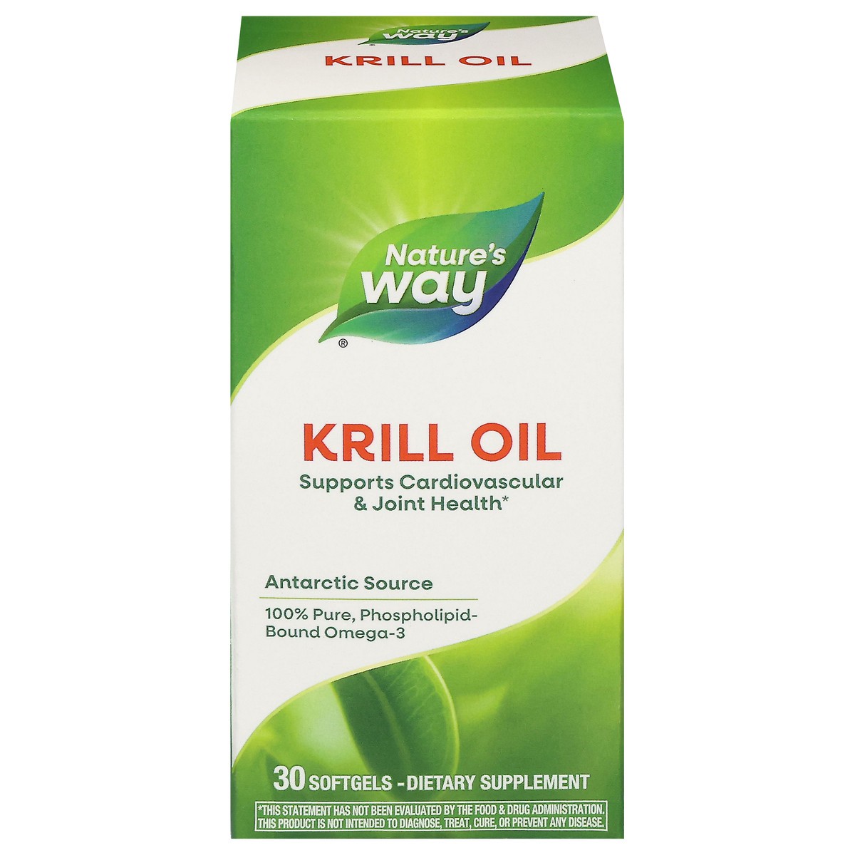 slide 1 of 5, Nature's Way Krill Oil 30 Softgels, 30 ct