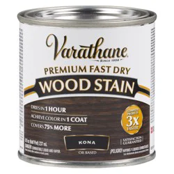 Varathane Premium Fast Dry Wood Stain - 262029, Half Pint, Kona