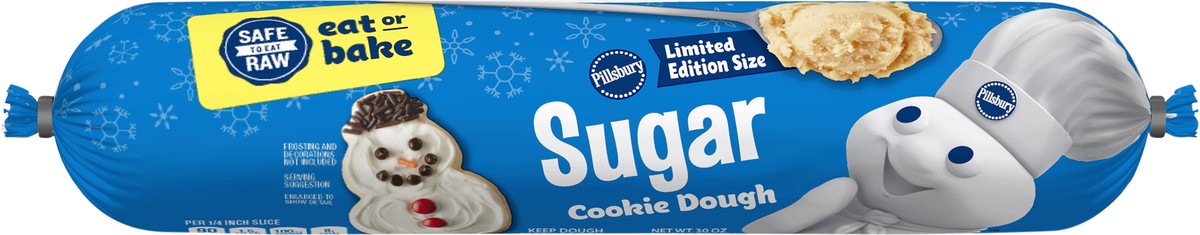 slide 5 of 9, Pillsbury Sugar Cookie Dough, 30 oz, 30 oz