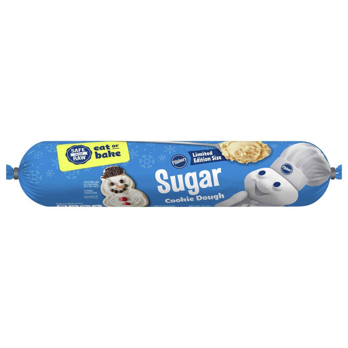 slide 1 of 9, Pillsbury Sugar Cookie Dough, 30 oz, 30 oz