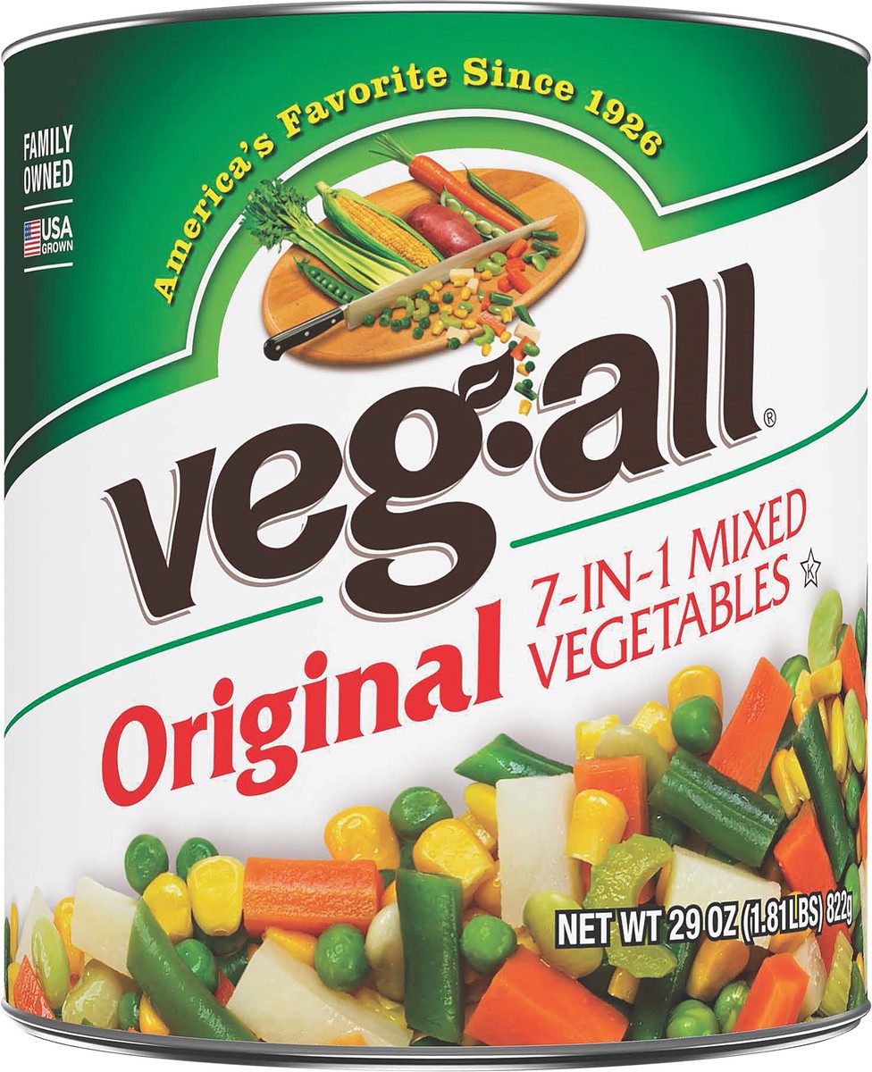 slide 2 of 5, Veg-All 7-in-1 Mixed Original Vegetables 29 oz, 29 oz
