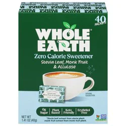 Whole Earth Sweetener Co. Sweetener Co. Zero Calorie Sweetener 40 Each