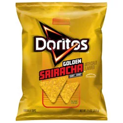 Doritos Tortilla Chips Golden Sriracha 2 5/8 Oz
