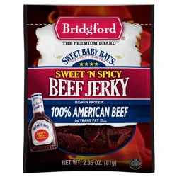 Bridgford Sweet 'N Spicy Beef Jerky 2.85 oz