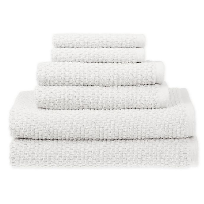 slide 1 of 1, SALT Quick Dry Towel Set - Bright White, 6 ct