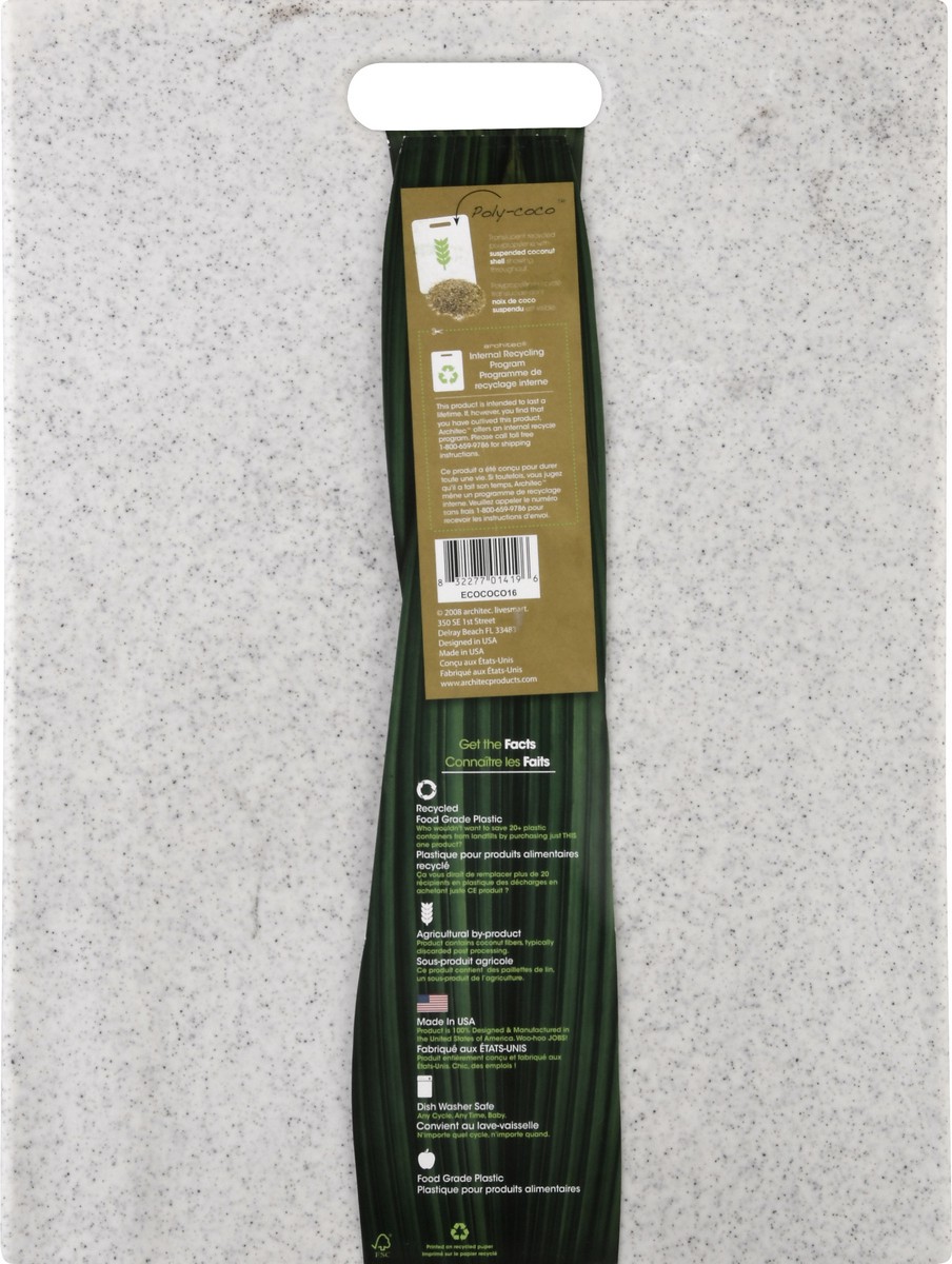 slide 7 of 11, Ecosmart Grey And White Polycoco Cuttng Board, 1 ct