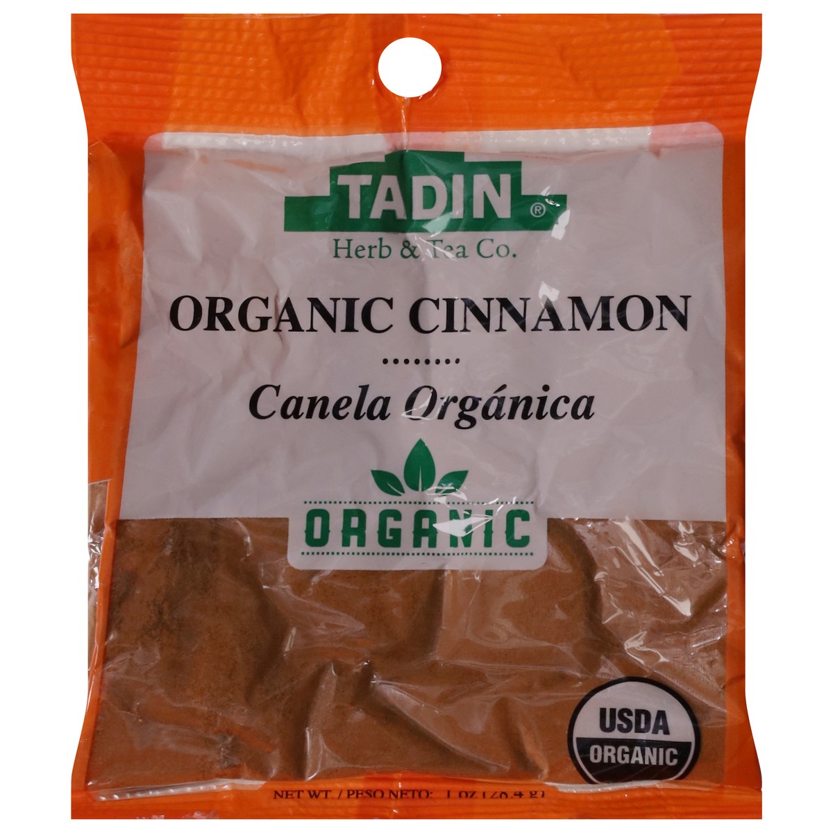 slide 6 of 12, Tadin Organic Cinnamon 1 oz, 1 oz