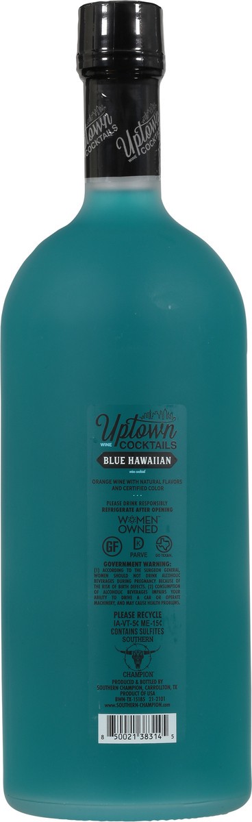 slide 3 of 9, Uptown Wine Cocktails Blue Hawaiian Wine 1.5 l, 1.5 l