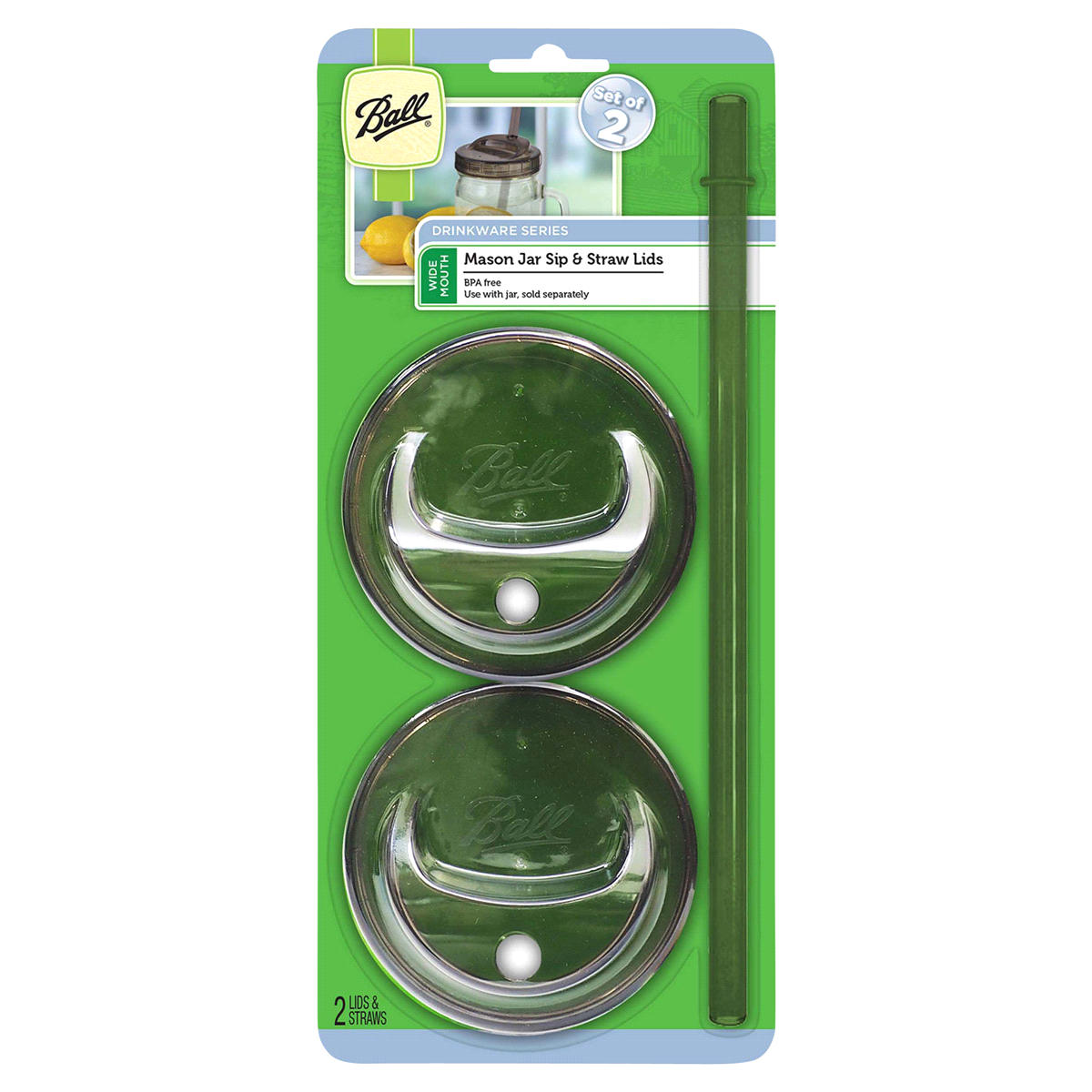 Ball Reusable Wide Mouth Food Storage Lids Gray : Target