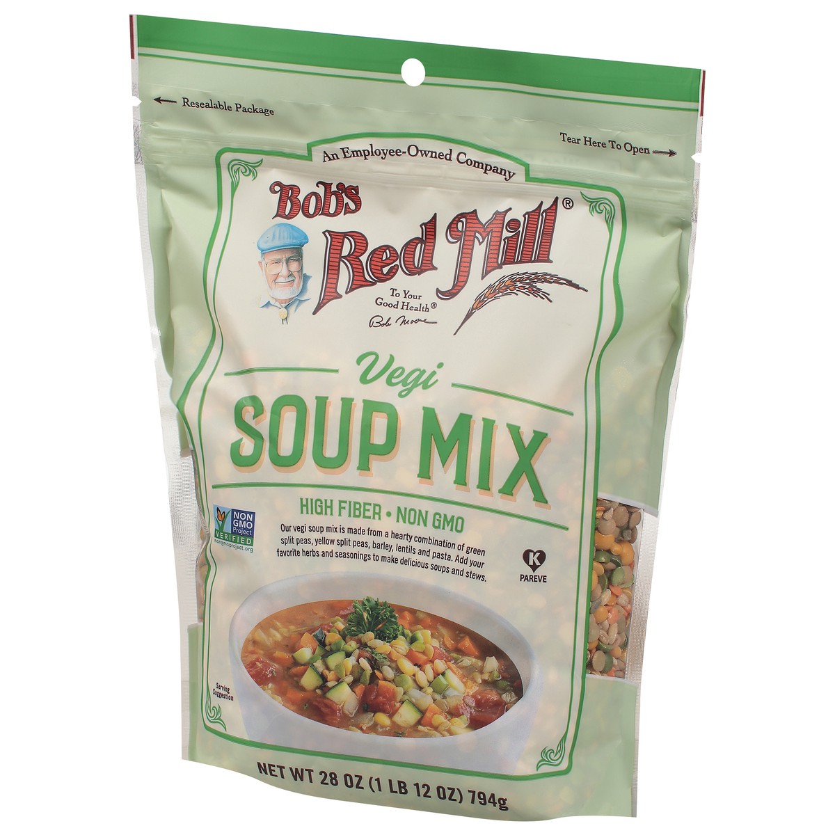 slide 6 of 9, Bob's Red Mill Vegi Soup Mix 28 oz, 28 oz