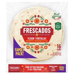 Frescados Burrito Grande Style Tortillas Family Pack 16-ct.