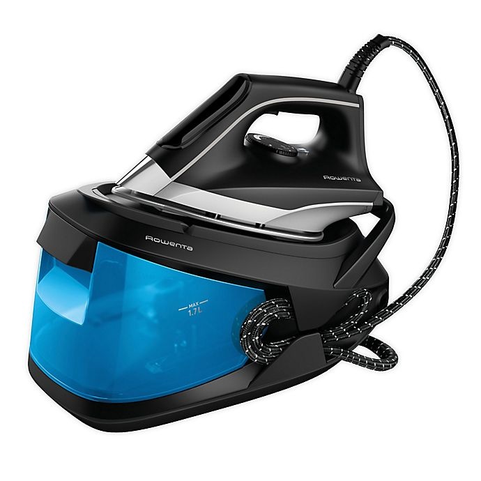 slide 1 of 19, ROWENTA Compact Steam Station Pro VR8324U1 Steam Generator Iron - Blue, 1 ct