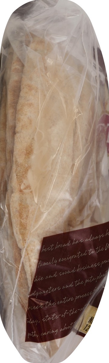 slide 2 of 6, Toufayan Whole Wheat Pita Bread, 12 oz