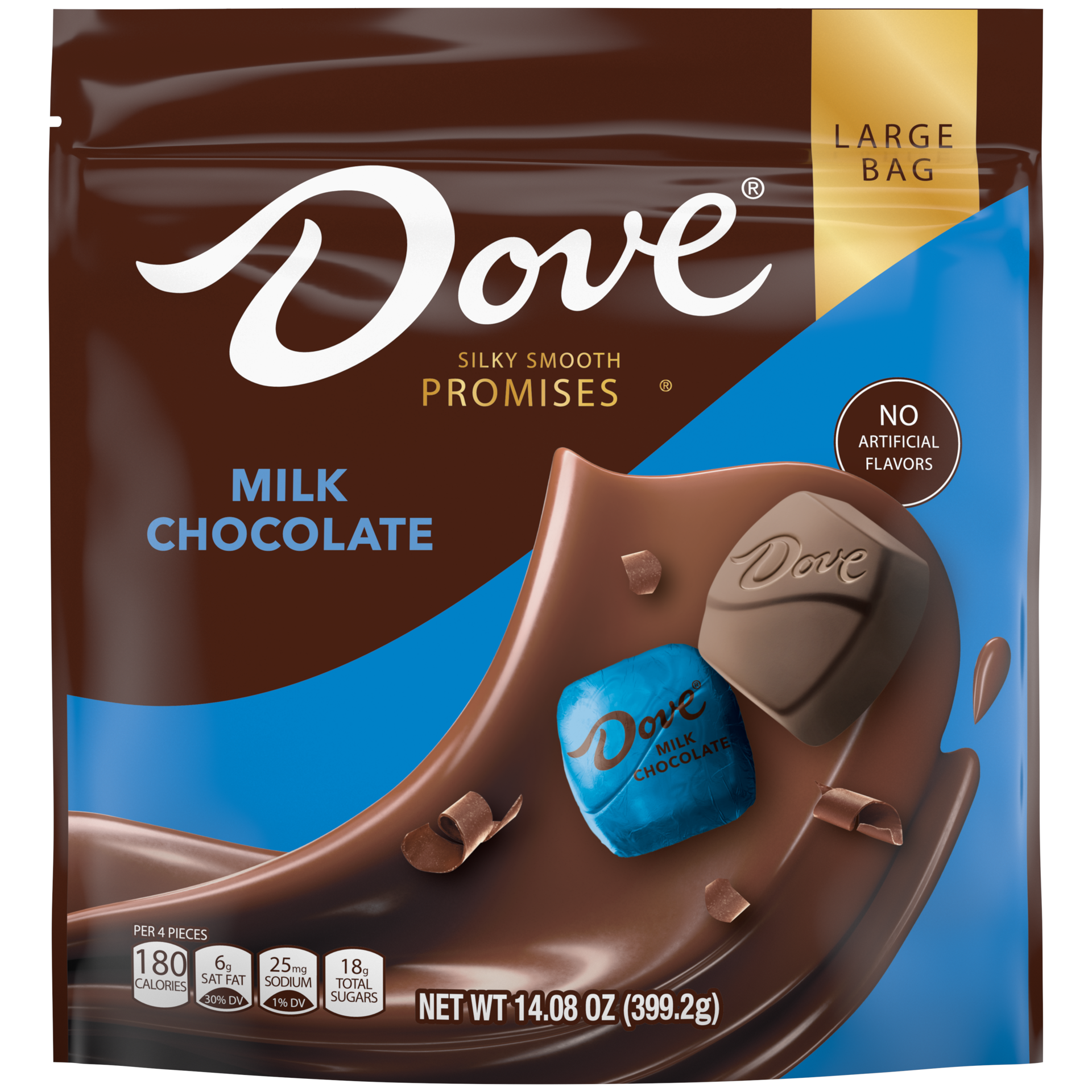 slide 1 of 8, DOVE PROMISES Milk Chocolate Candy Individually Wrapped , 14.08 oz Bag, 14.08 oz