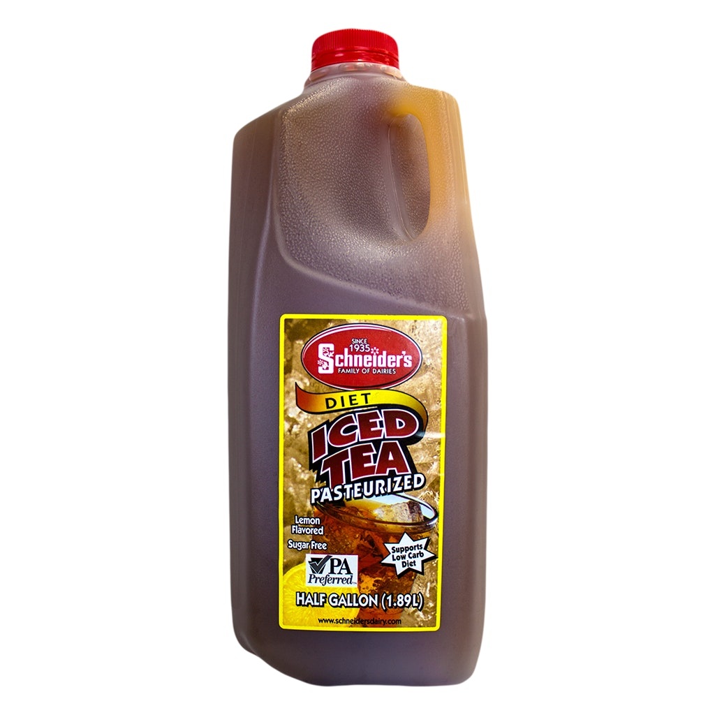 slide 1 of 1, SCHNEIDER VALLY DAIRY Diet Tea - 64 oz, 64 oz