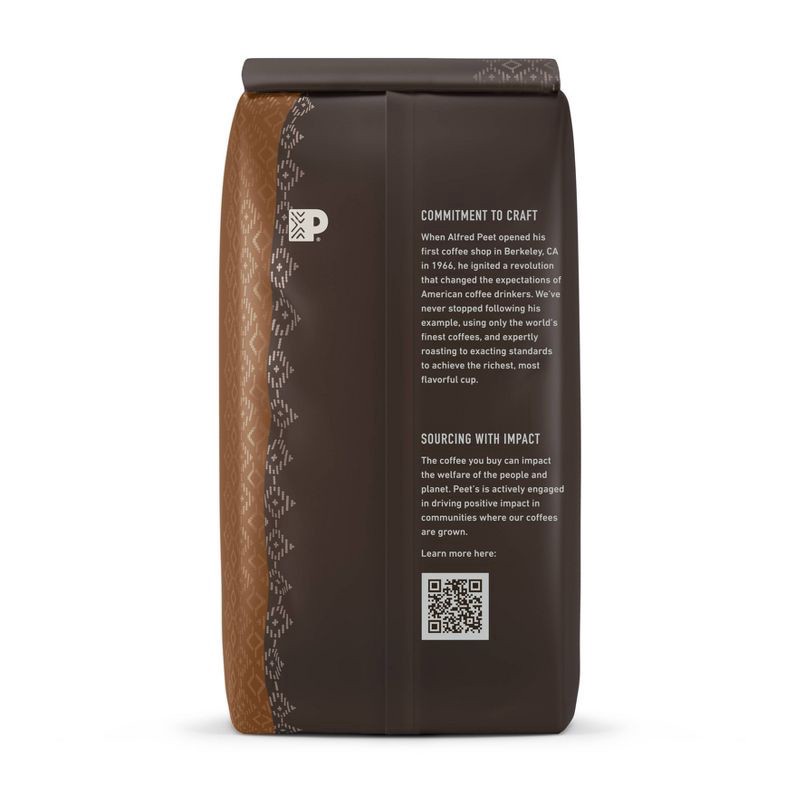 slide 2 of 3, Peet's Coffee Major Dickason Dark Roast Ground Coffee- 18 oz, 18 oz