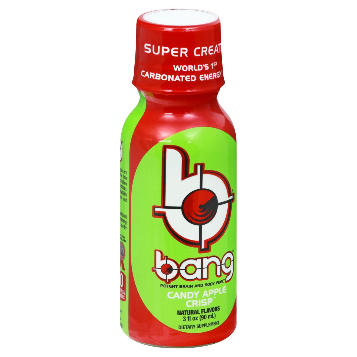 slide 2 of 9, Bang Carbonated Candy Apple Crisp Energy Shot - 1 oz, 1 oz