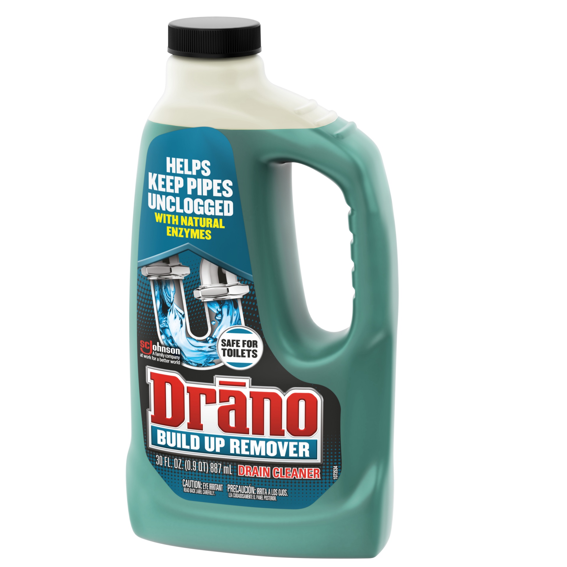 slide 6 of 7, Drano Drain Cleaner Build Up Remover, 30 fl oz