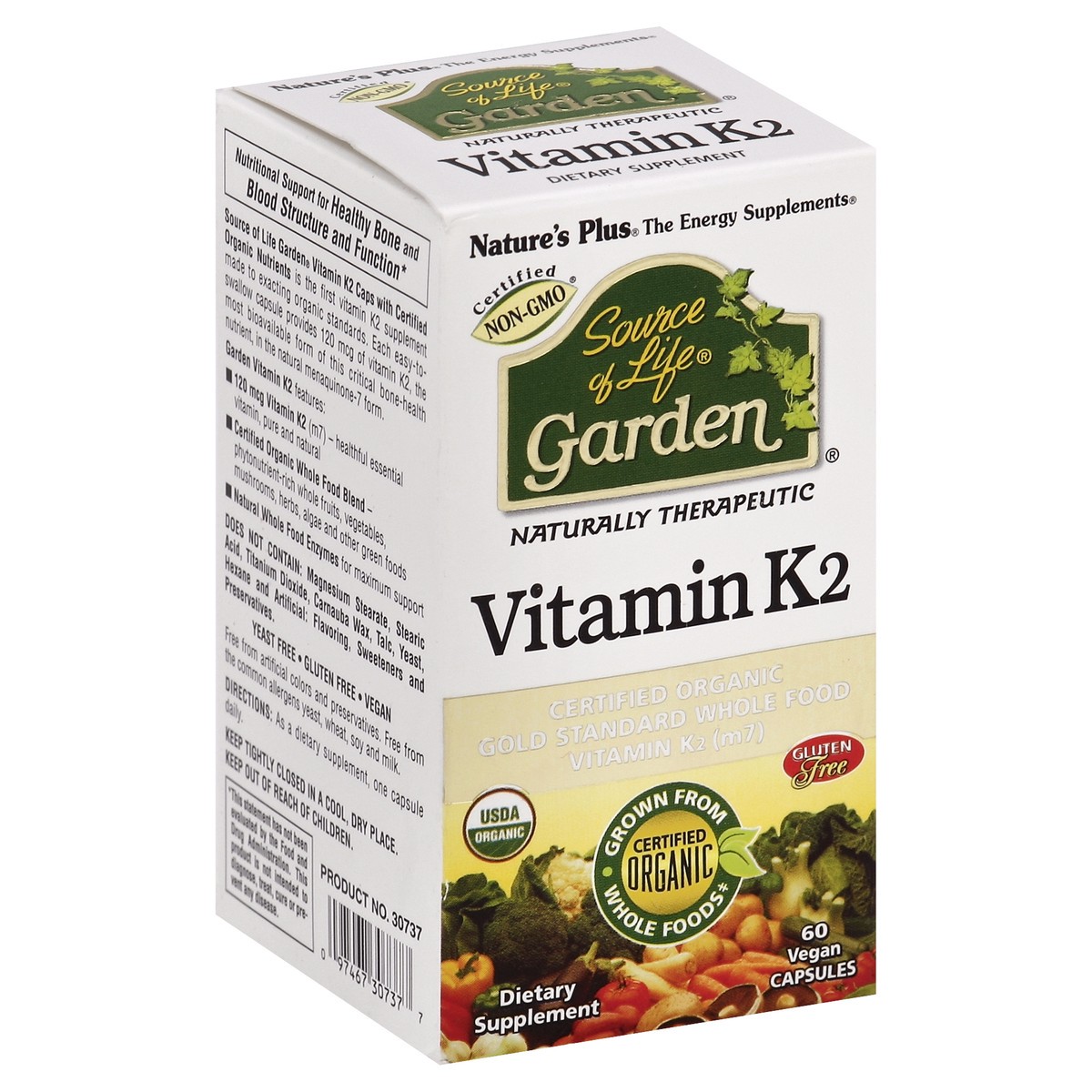 slide 5 of 5, Nature's Plus Source Of Life Garden K2 120 Mcg, 60 ct