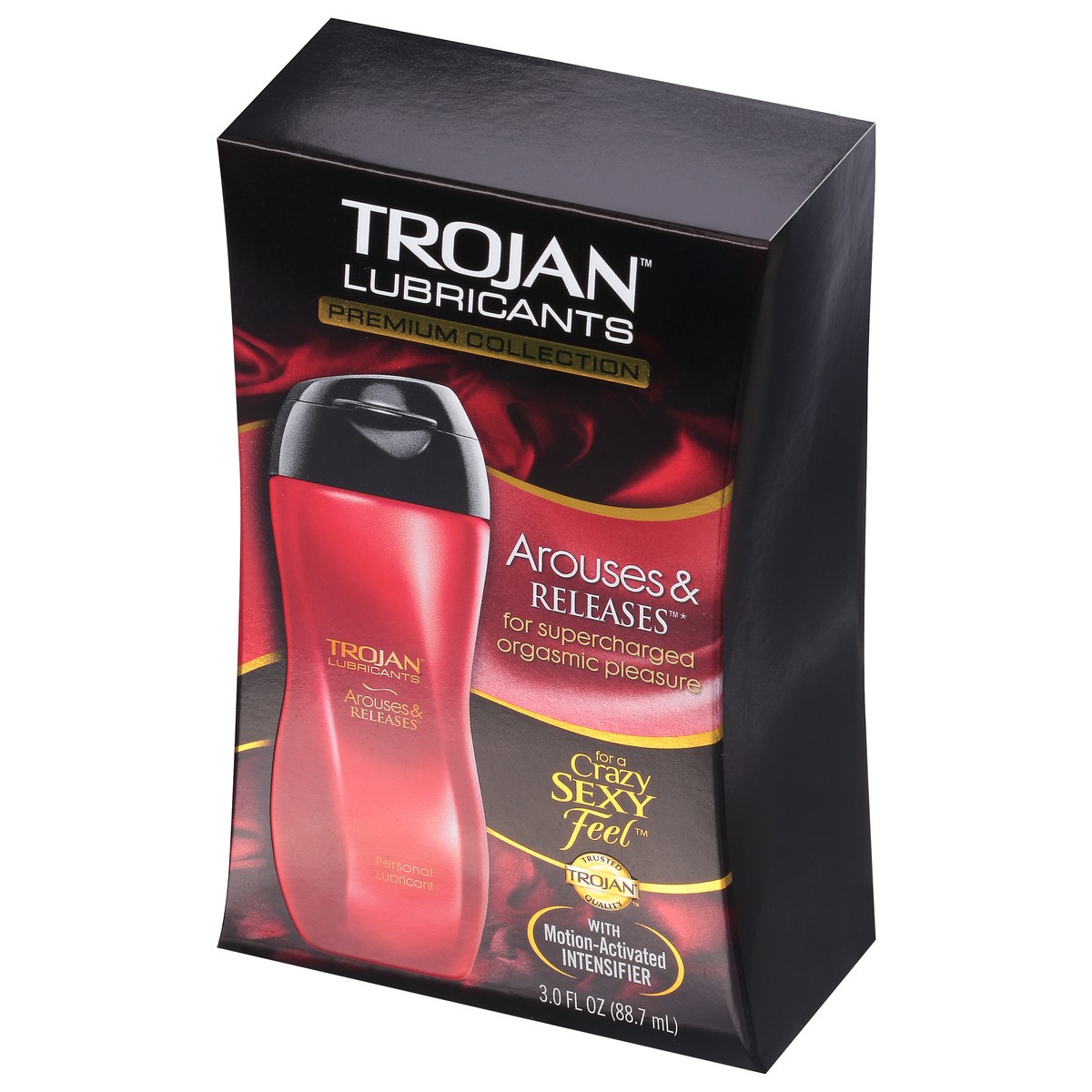 slide 8 of 9, TROJAN Arouses & Releases Personal Lubricant, 3 oz., 3 fl oz