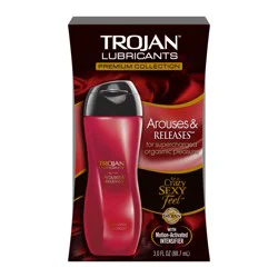 Trojan Lubricants Arouses & Releases, Personal Silicone-Based Lubricant, 3 oz