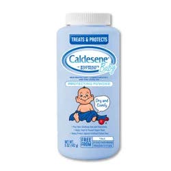 Caldesene Cornstarch Baby Powder with Zinc Oxide, Talc-Free Baby Powder, 5 Oz