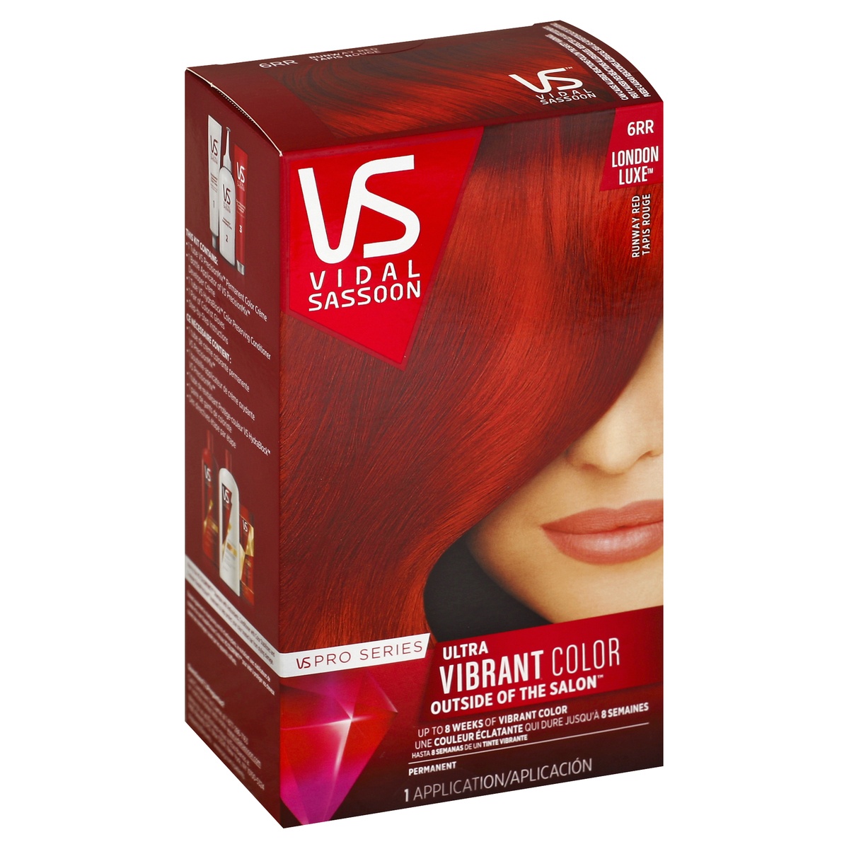 slide 1 of 1, Vidal Sassoon Permanent Haircolor, 1 ct