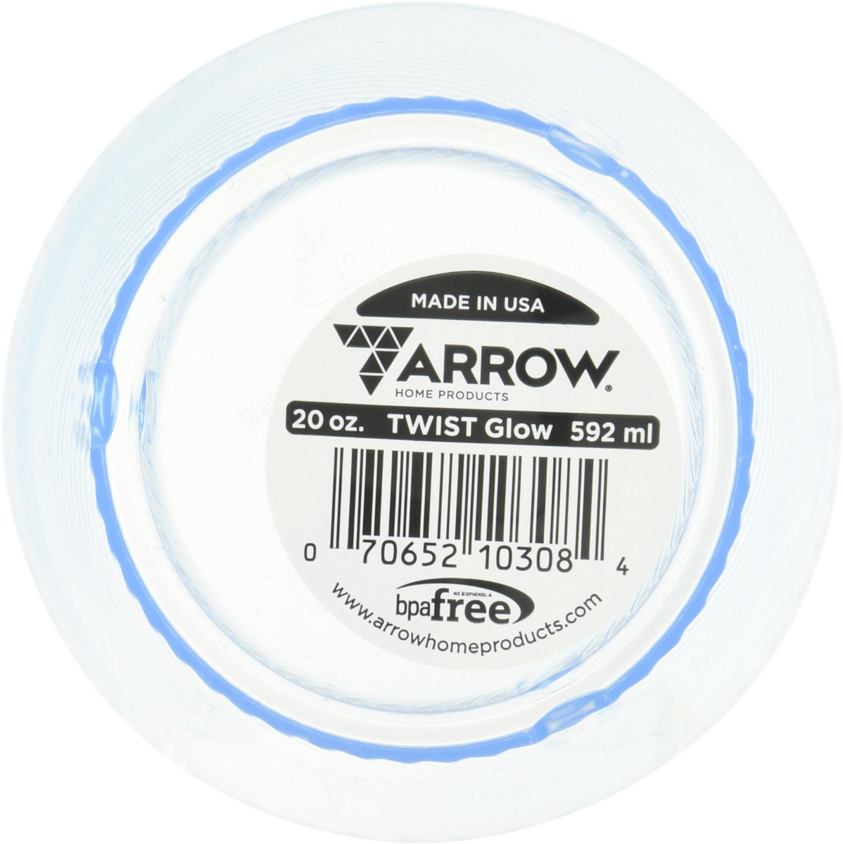 slide 6 of 9, Arrow Tumbler Twist Glow, 20 oz