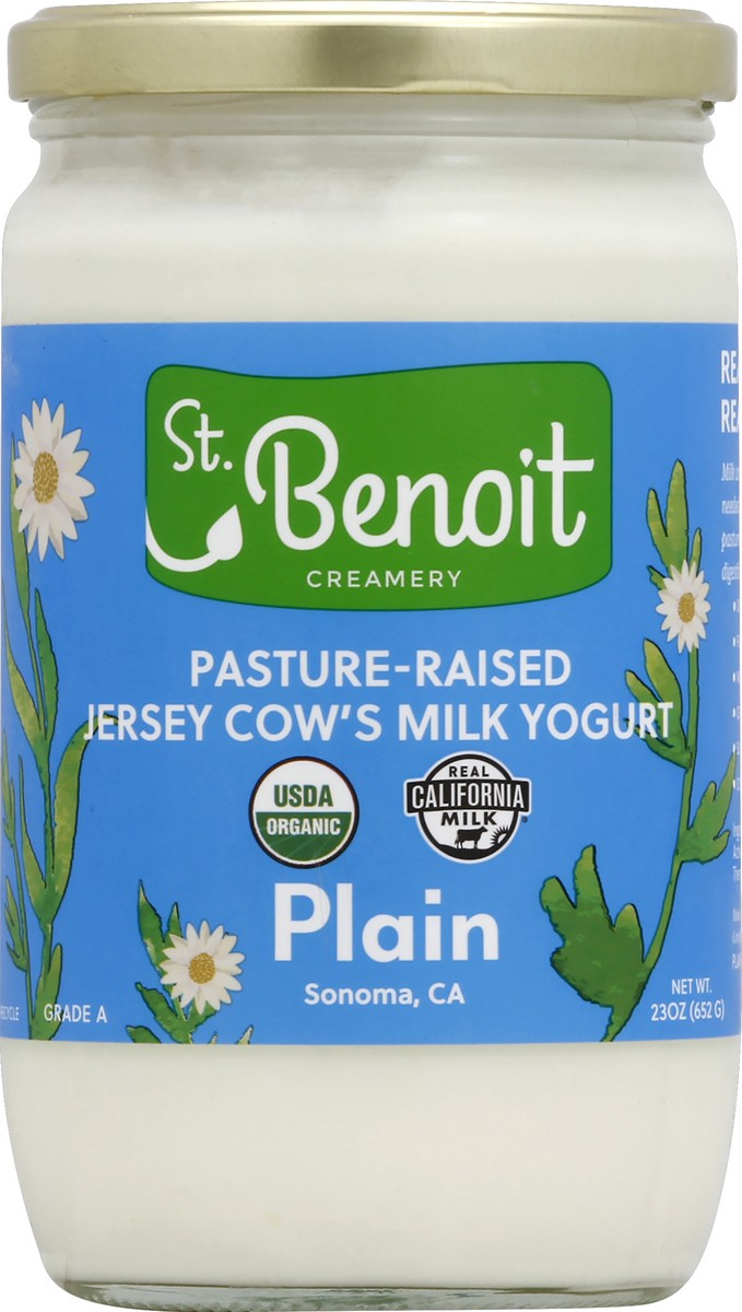 slide 2 of 6, St. Benoit Yogurt 23 oz, 23 oz