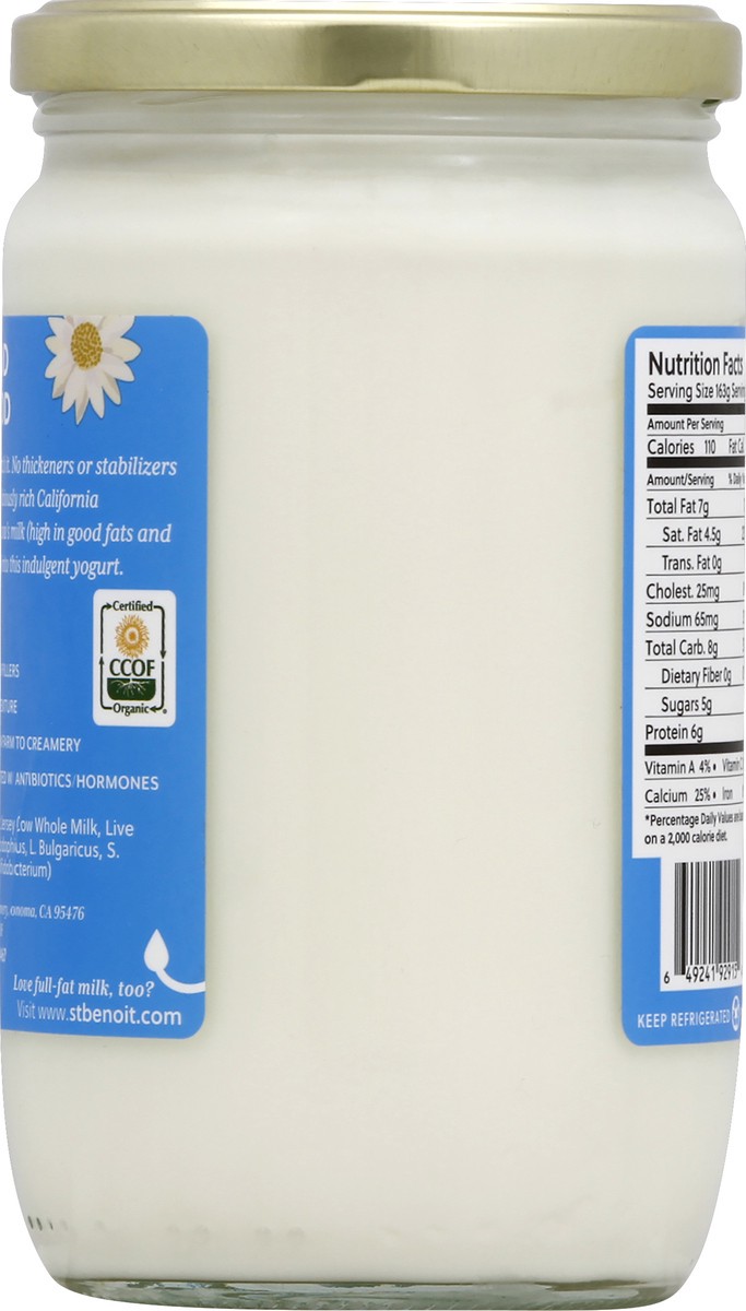 slide 6 of 6, St. Benoit Yogurt 23 oz, 23 oz