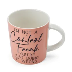 Pfaltzgraff PFZ Can Mug Control Freak 18 oz