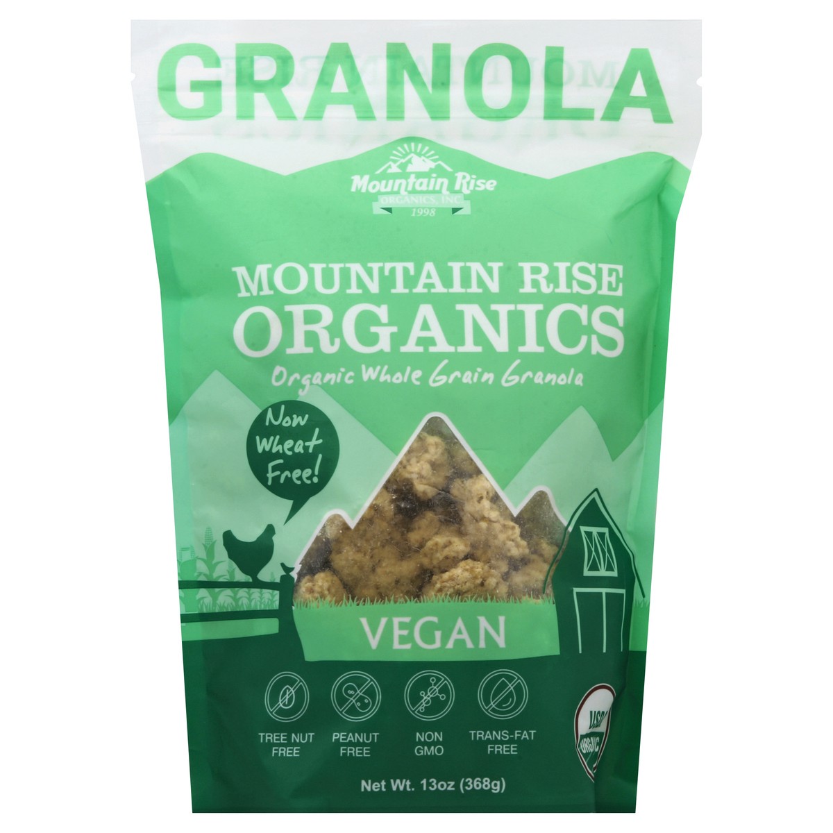 slide 2 of 3, Mountain Rise Granola 13 oz, 13 oz