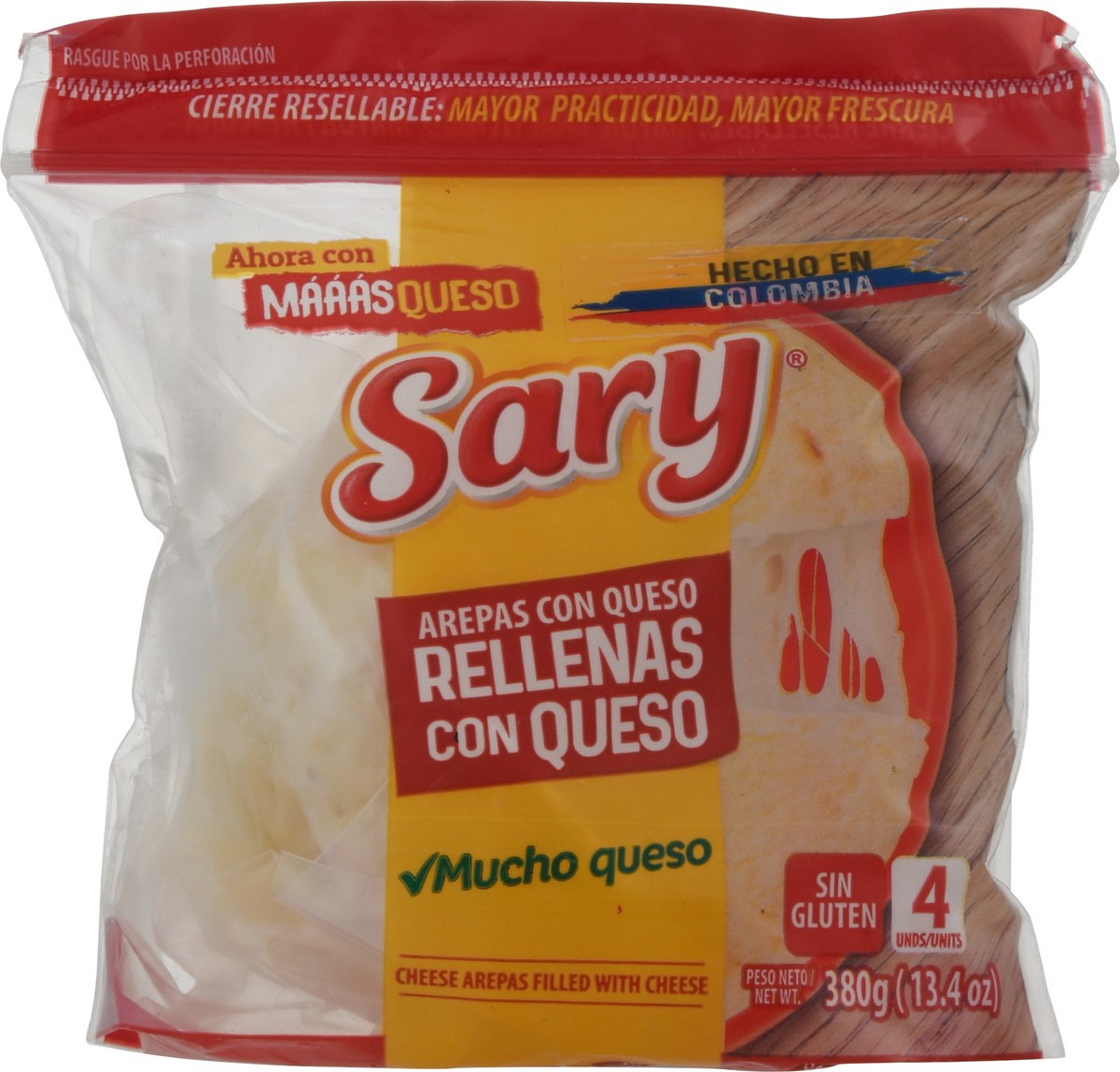 slide 12 of 14, Sary Cheese Arepas 4 ea, 4 ct